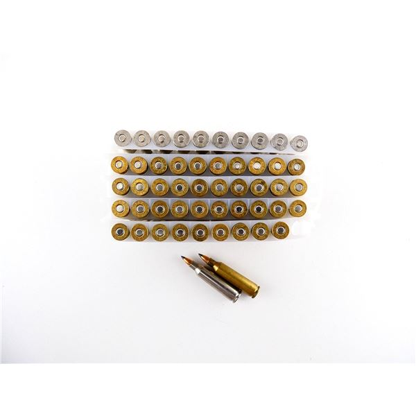 RELOADED ASSORTED .22-250 REM AMMO LOT