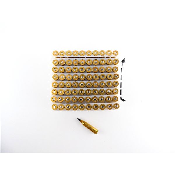 RELOADED ASSORTED .22-250 REM AMMO LOT