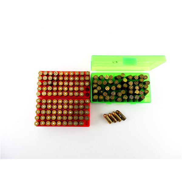 RELOADED ASSORTED 9MM LUGER AMMO LOT