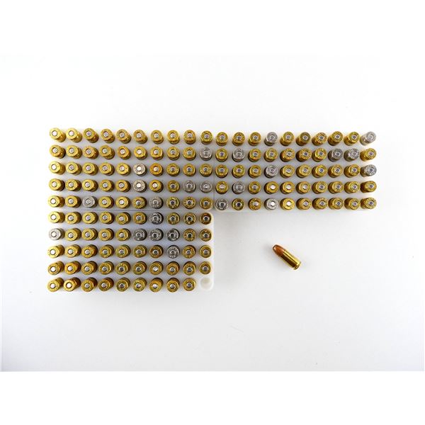 RELOADED ASSORTED 9MM LUGER AMMO LOT