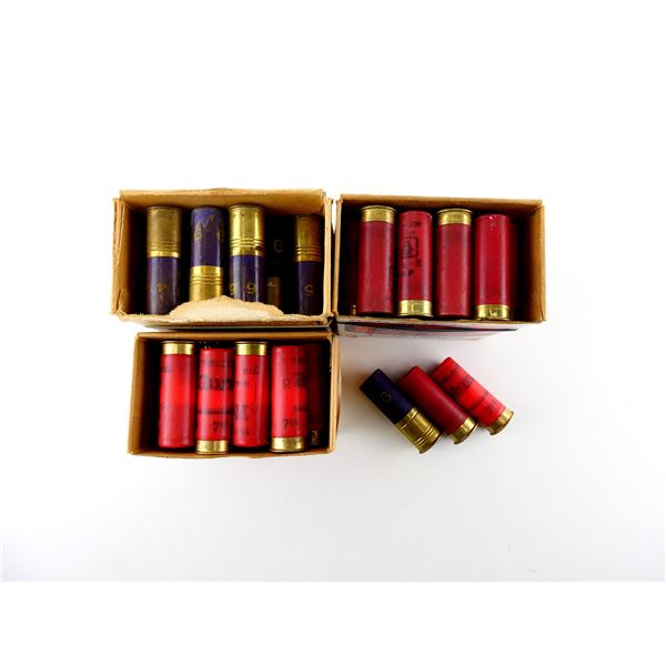 RELOADED ASSORTED 12 GAUGE 2 3/4" SHOT SHELL AMMO LOT