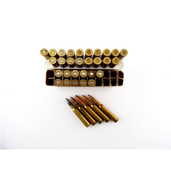 RELOADED ASSORTED 7MM MAUSER AMMO LOT