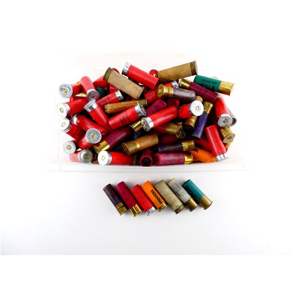 RELOADED ASSORTED 12 GAUGE 2 3/4" AND 3" SHOT SHELL AMMO LOT