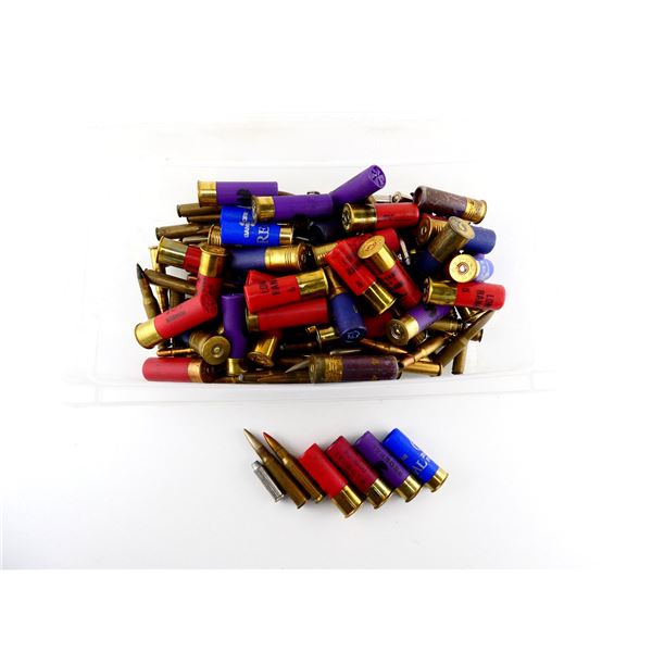 RELOADED ASSORTED AMMO / BLANK / DUMMY RNDS LOT