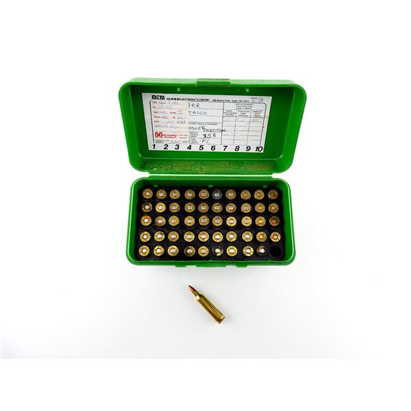 RELOADED ASSORTED .22-250 REM AMMO LOT
