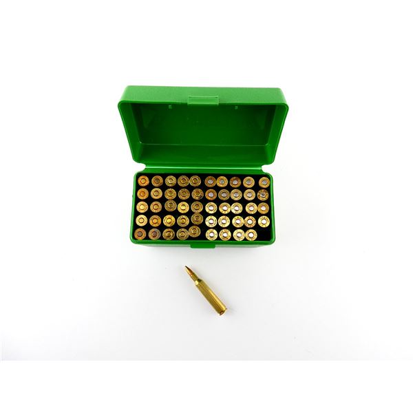 RELOADED ASSORTED 6MM REM AMMO LOT