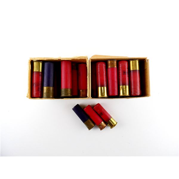 RELOADED ASSORTED 16 GAUGE 2 3/4" SHOT SHELL AMMO LOT