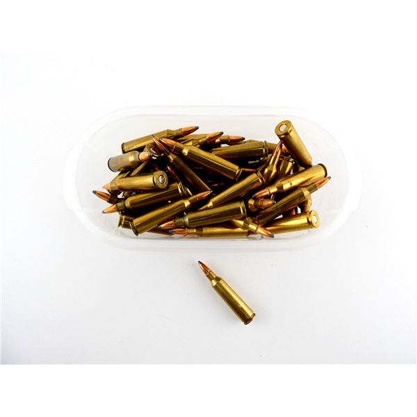 RELOADED ASSORTED .22-250 REM AMMO LOT