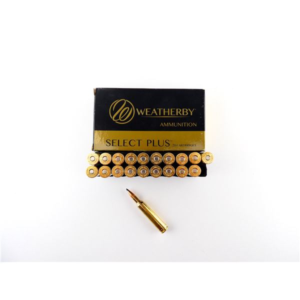 WEATHERBY SELECT PLUS .257 WBY MAG AMMO LOT