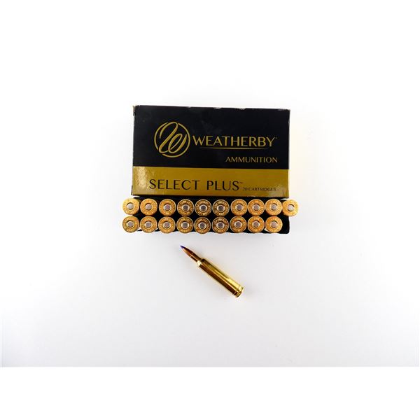 WEATHERBY SELECT PLUS .257 WBY MAG AMMO LOT