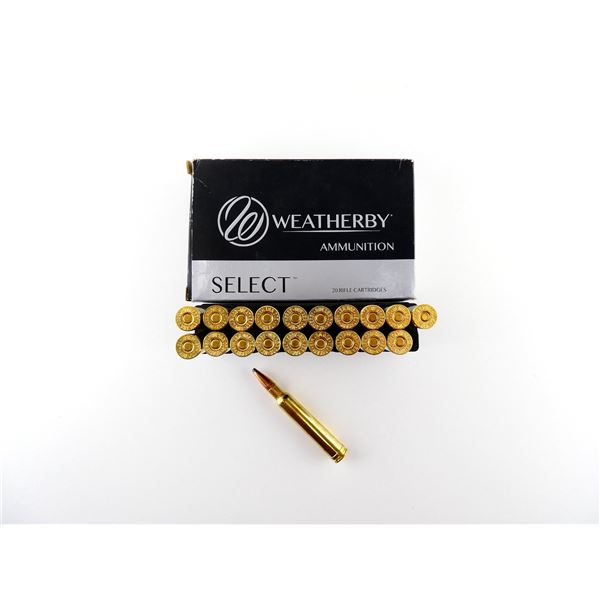 WEATHERBY SELECT PLUS .300 WBY MAG AMMO LOT