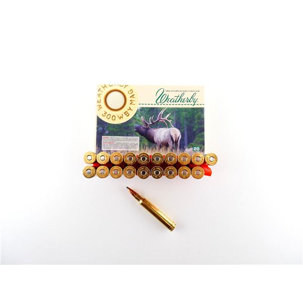 WEATHERBY .300 WBY MAG AMMO LOT