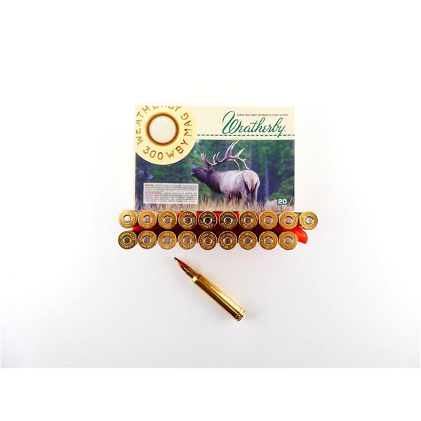 WEATHERBY .300 WBY MAG AMMO LOT