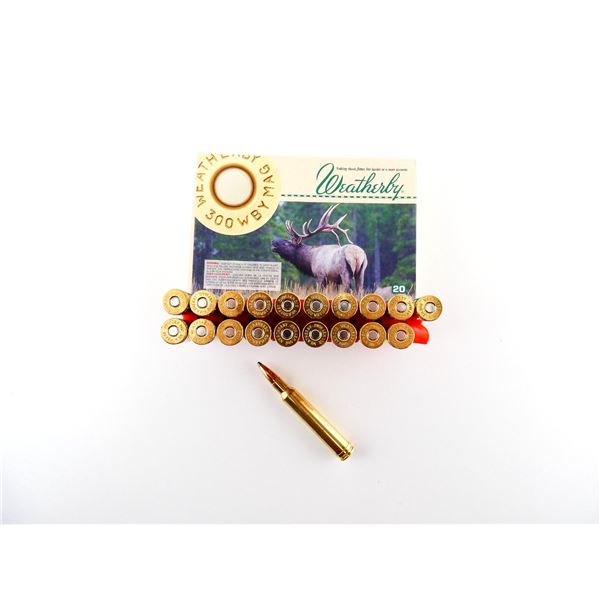 WEATHERBY .300 WBY MAG AMMO LOT