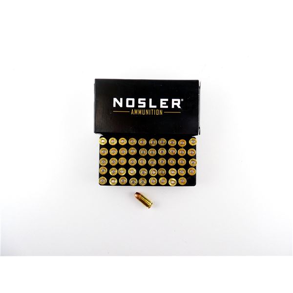NOSLER ASP 9MM LUGER AMMO LOT