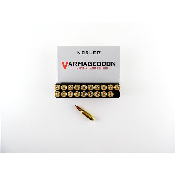 NOSLER VARMAGEDDON .221 REM FIREBALL AMMO LOT