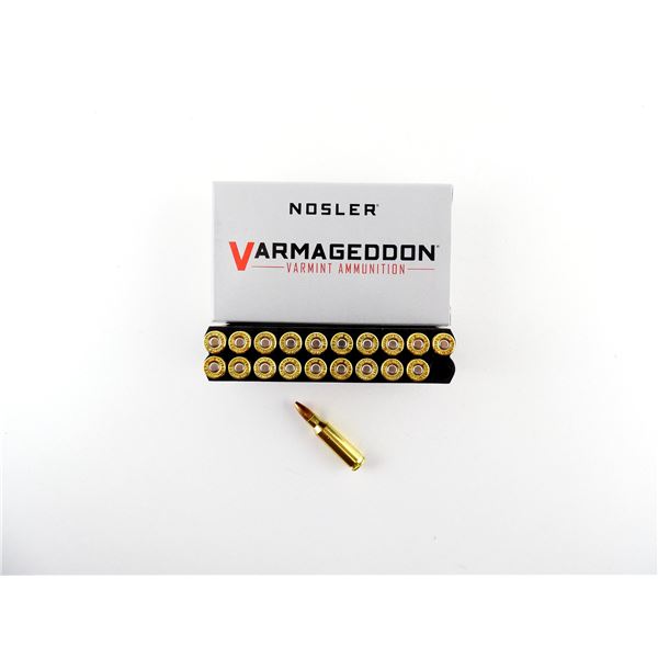 NOSLER VARMAGEDDON .221 REM FIREBALL AMMO LOT
