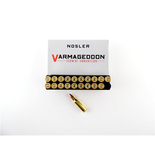 NOSLER VARMAGEDDON .221 REM FIREBALL AMMO LOT