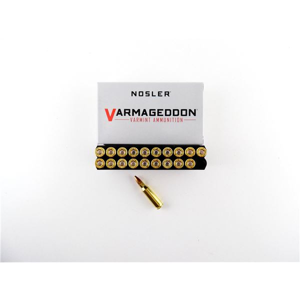 NOSLER VARMAGEDDON .221 REM FIREBALL AMMO LOT