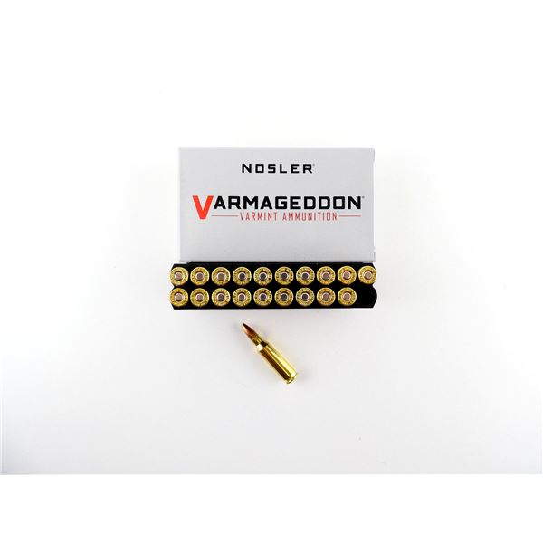 NOSLER VARMAGEDDON .221 REM FIREBALL AMMO LOT
