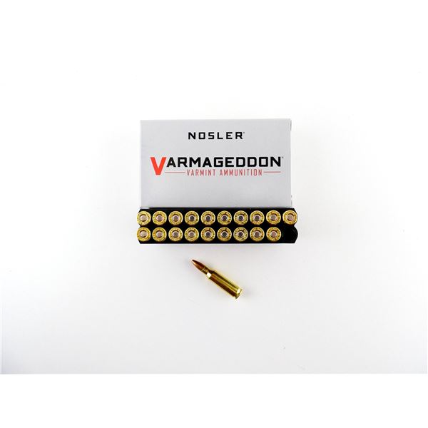 NOSLER VARMAGEDDON .221 REM FIREBALL AMMO LOT