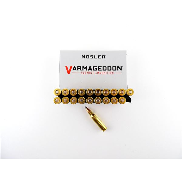 NOSLER VARMAGEDDON .308 WIN AMMO LOT