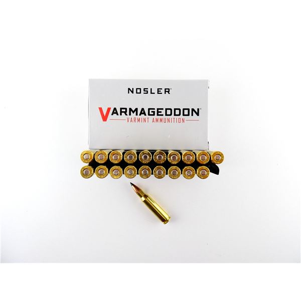 NOSLER VARMAGEDDON .308 WIN AMMO LOT