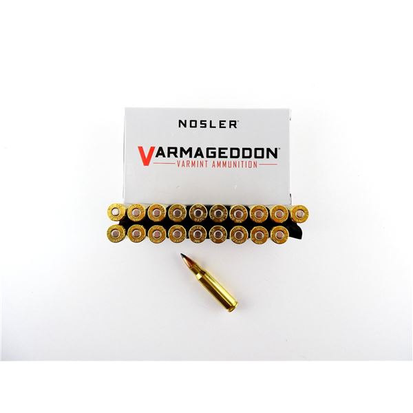 NOSLER VARMAGEDDON .308 WIN AMMO LOT