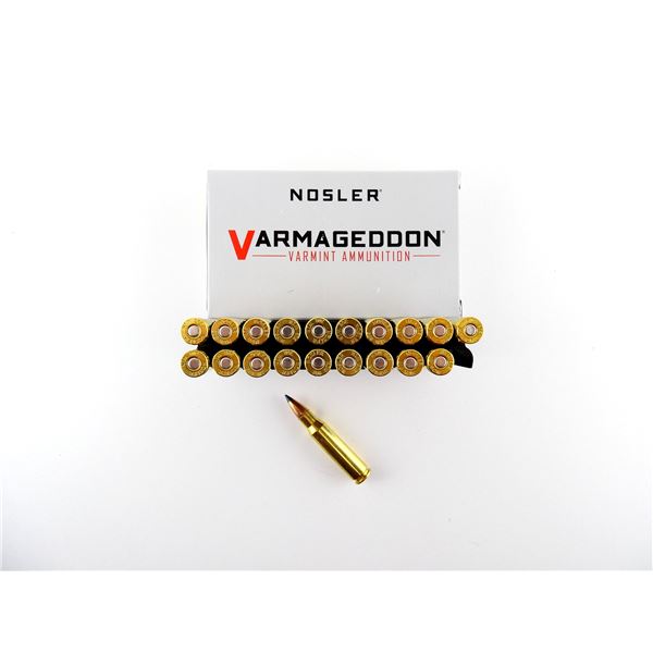 NOSLER VARMAGEDDON .308 WIN AMMO LOT