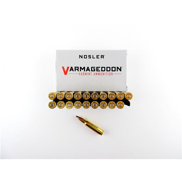 NOSLER VARMAGEDDON .308 WIN AMMO LOT