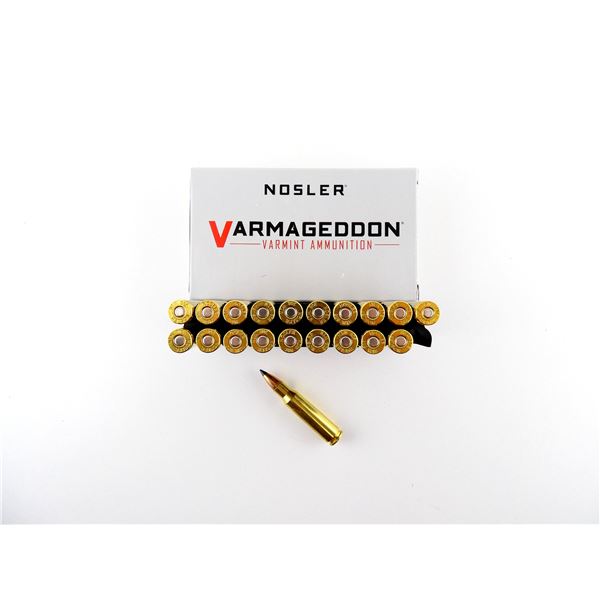 NOSLER VARMAGEDDON .308 WIN AMMO LOT