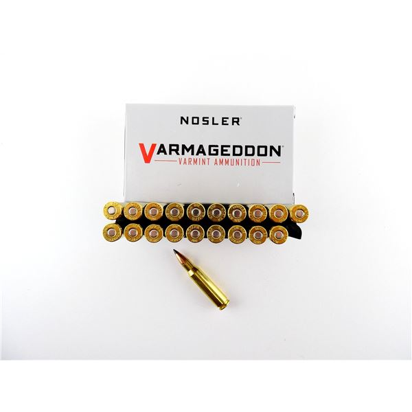 NOSLER VARMAGEDDON .308 WIN AMMO LOT