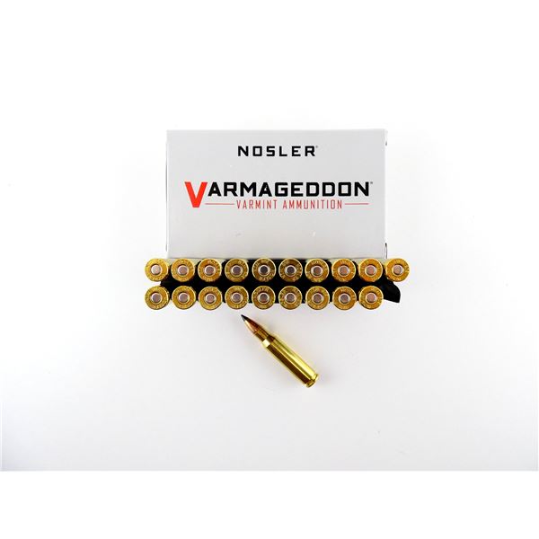 NOSLER VARMAGEDDON .308 WIN AMMO LOT