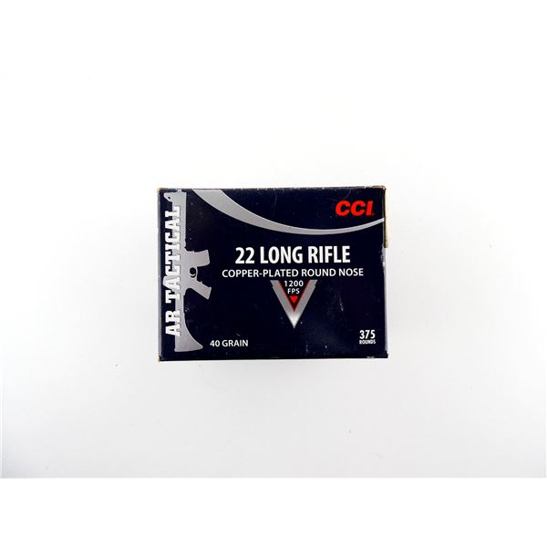 CCI .22 LR AR TACTICAL AMMO LOT