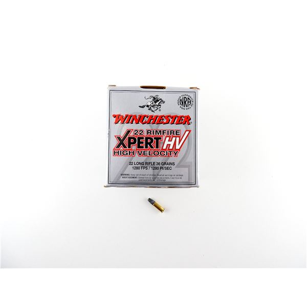WINCHESTER XPERT HV .22 LR AMMO LOT