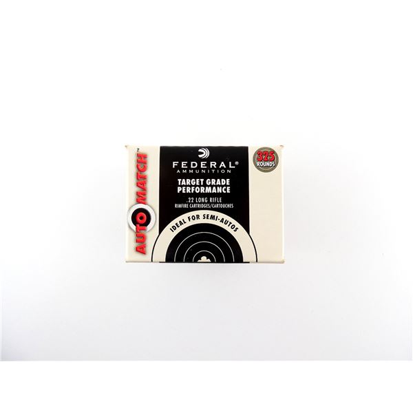 FEDERAL AUTO MATCH .22 LR AMMO LOT