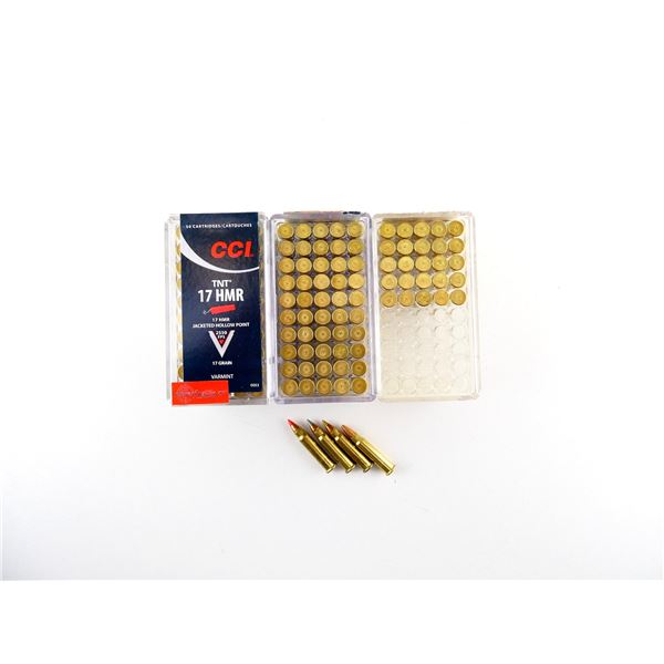 ASSORTED .17 HMR AMMO LOT