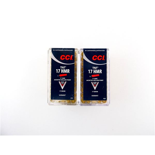 CCI TNT .17 HMR AMMO LOT