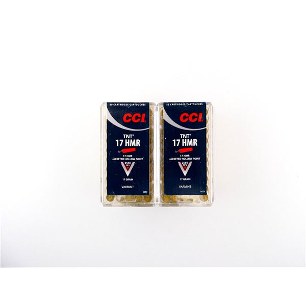 CCI TNT .17 HMR AMMO LOT