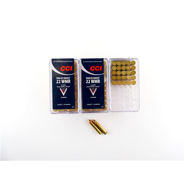 ASSORTED CCI AND WINCHESTER .22 WMR AMMO LOT