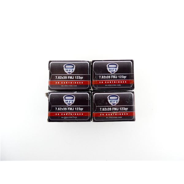 MFS 7.62X39MM AMMO LOT