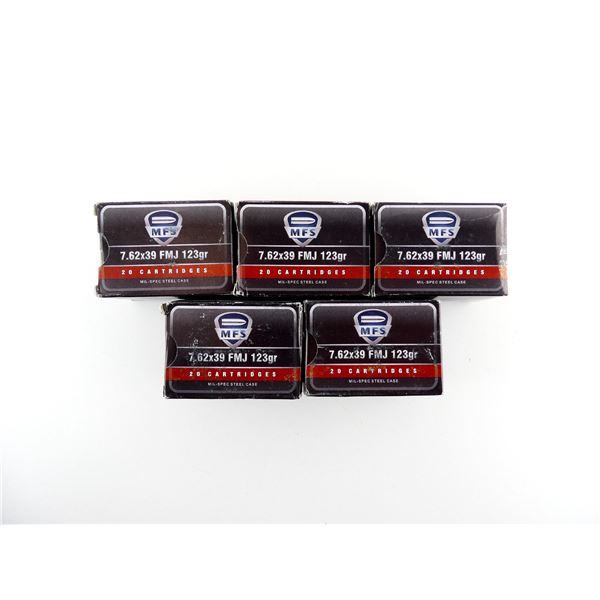 MFS 7.62X39MM AMMO LOT