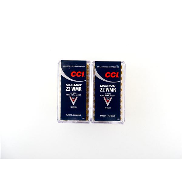 CCI MINI-MAG .22 WMR AMMO LOT