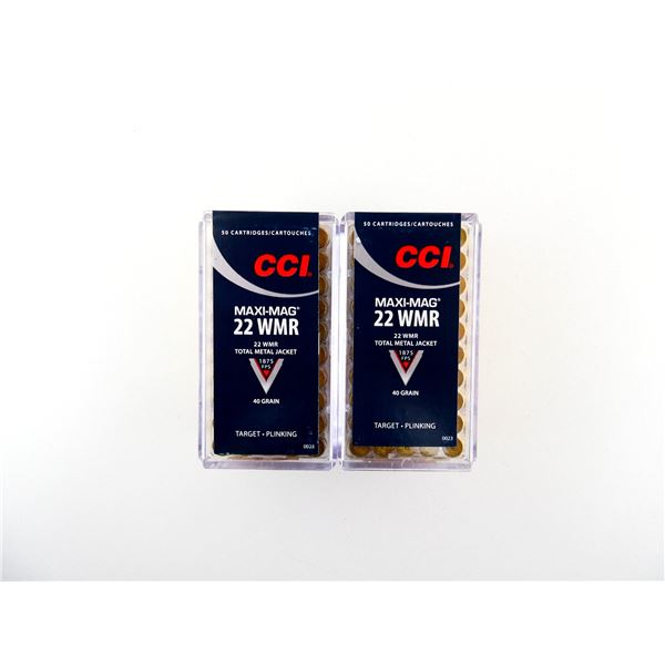 CCI MINI-MAG .22 WMR AMMO LOT