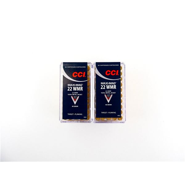 CCI MINI-MAG .22 WMR AMMO LOT