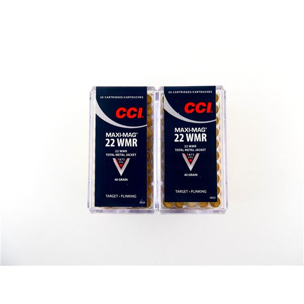 CCI MINI-MAG .22 WMR AMMO LOT
