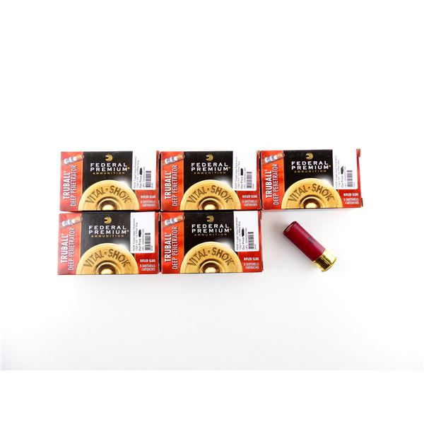 FEDERAL PREMIUM TRUBALL DEEP PENETRATOR 12 GAUGE 2 3/4' SHOT SHELL AMMO LOT