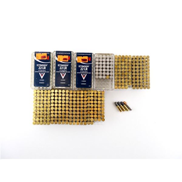 ASSORTED .22 LR AMMO LOT