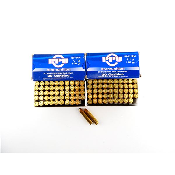 PPU .30 CARBINE AMMO LOT