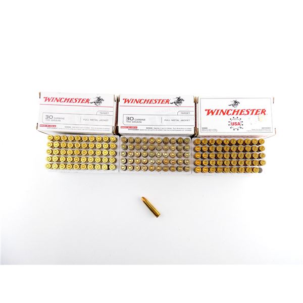 WINCHESTER .30 CARBINE AMMO LOT